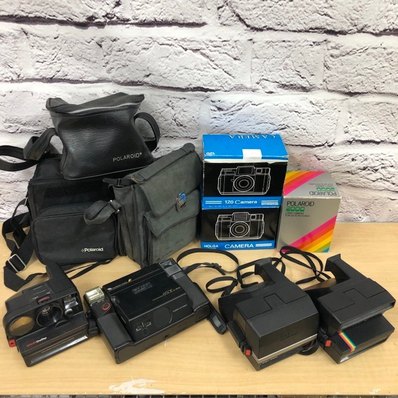 【ジャンク品】 Polaroid ポラロイドカメラ POLAROID2000 HOLGA120S SPECTRA E FOTORAMA 850E Spirit800 10台 まとめ売り 240307SK280236の画像1