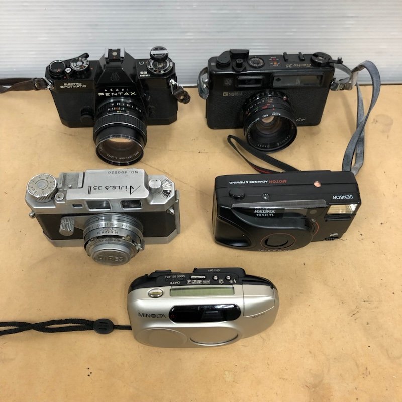 【ジャンク品】 フィルムカメラ レンズ カメラ用品 まとめ売り 約〇〇kg /NIKON F80/CANON EOS RT/OLYMPUS105R 他 多数 240326SK120522の画像5