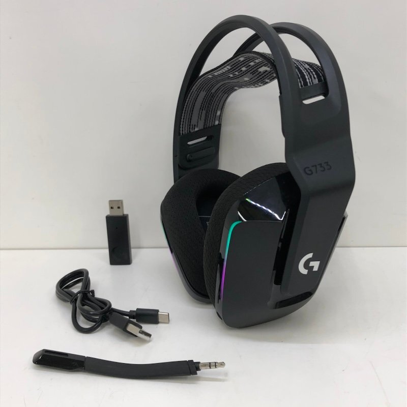 Logicool G ロジクール G G733 ワイヤレス ゲーミングヘッドセット 240417SK250734の画像1