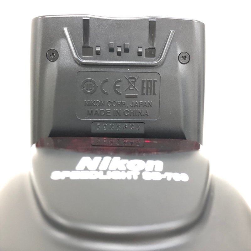 【動作未確認】 Nikon ニコン ストロボ SB-700 スピードライト フラッシュライト 240417SK300141の画像8