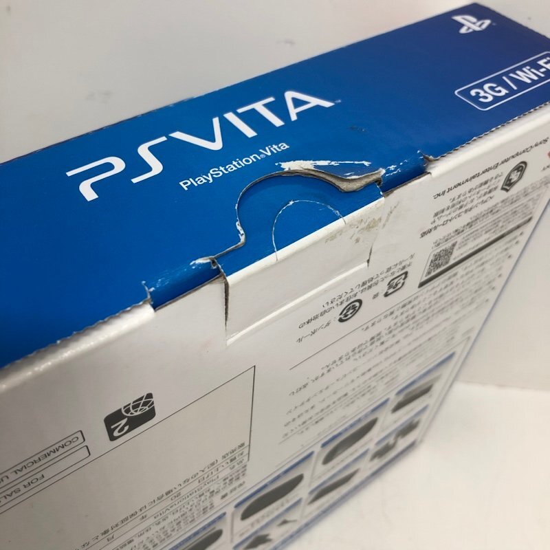 SONY PlayStation Vita PSVITA PCH-1100 3G/Wi-Fiモデル クリスタルブラック ヴィータ 焼け 240416SK370035_画像9