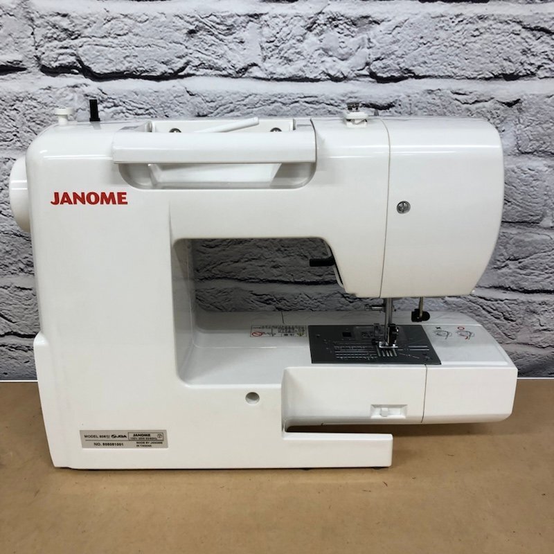 JANOME JN831 808型 ジャノメ コンピューターミシン フットコントローラー ワイドテーブル 240422SK380528_画像3