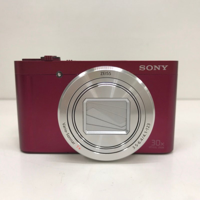 SONY ソニー サイバーショット DSC-WX500 デジタルスチルカメラ レッド 240419SK050373の画像2