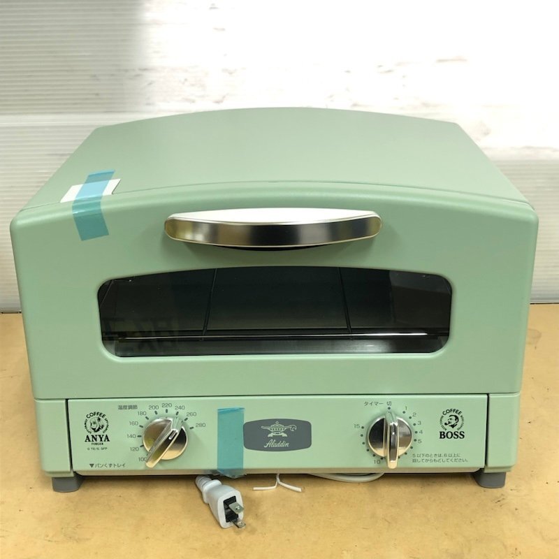 [ unused goods ] Aladdin graphite toaster AET-GS13C green Aladdin 2023 year made 240424SK220185