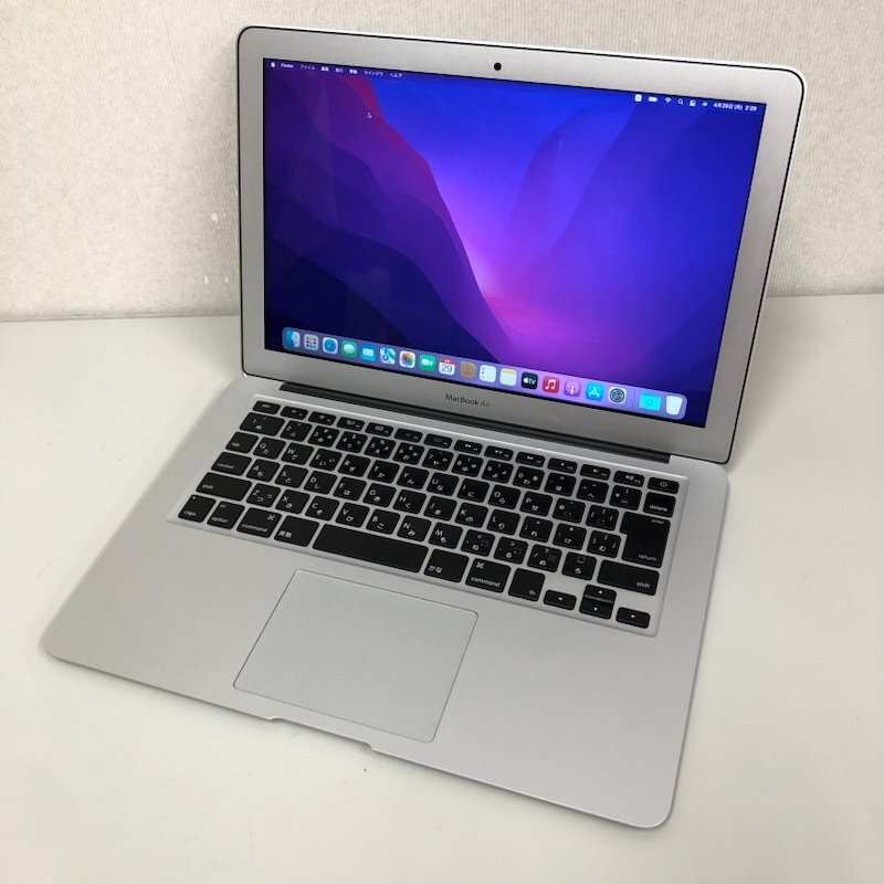 Apple MacBook Air 13inch Early 2015 MMGF2J/A Monterey/Core i5 1.6GHz/8GB/128GB/A1466 240424SK220145の画像2