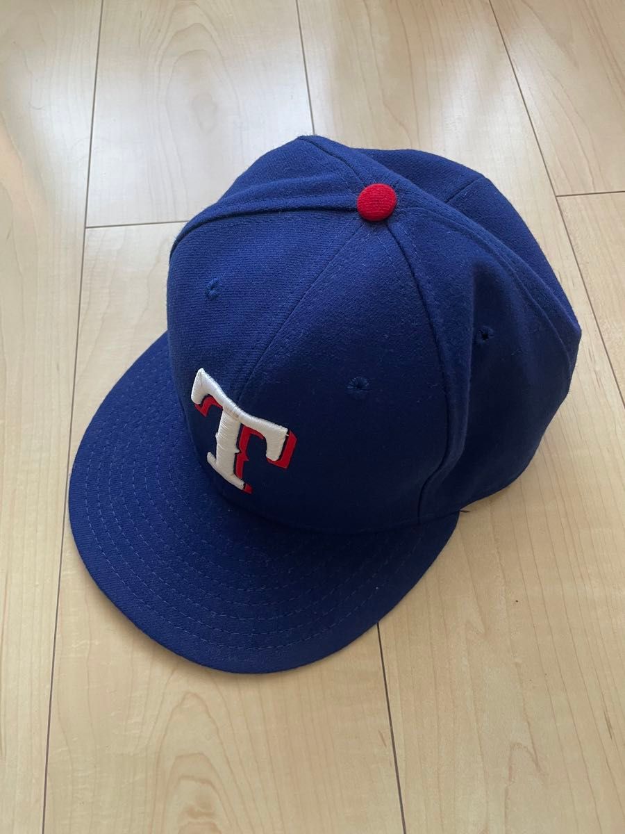 NEW ERA ニューエラ 59FIFTY キャップ　75/8 60.6㎝　テキサスレンジャーズ メジャーリーグ 野球帽 帽子