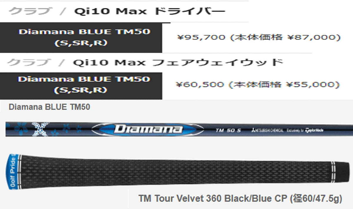 新品■テーラーメイド■2024.2■Qi10 MAX■ウッド２本■W1:9.0/W5:19.0■DIAMANA BLUE TM50■S■ぶっ飛び系10Kを体感せよ■正規品_画像8