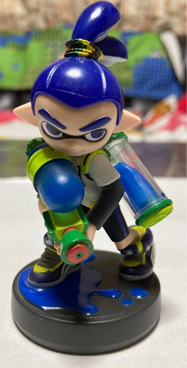 ニンテンドー switch  amiibo スプラトゥーン　ボーイ　ガール　イカ