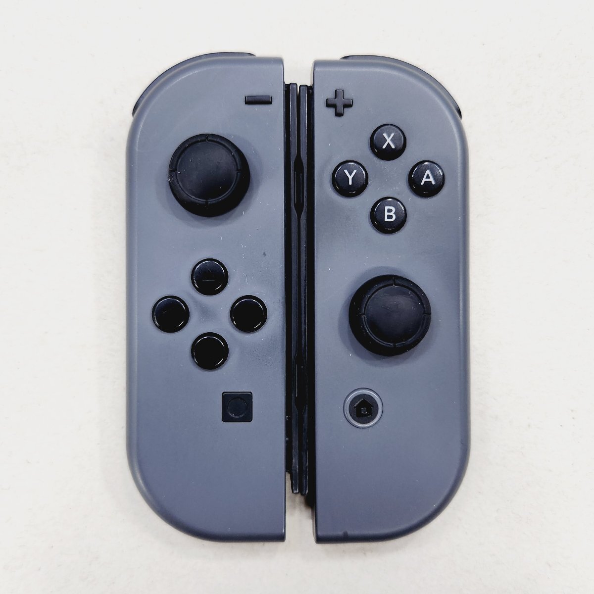 ◇【1】初期化済み 箱イタミ Nintendo Switch 本体 (ニンテンドースイッチ) 新型 Joy-Con(L)/(R) グレー 同梱不可　1円スタート_画像5