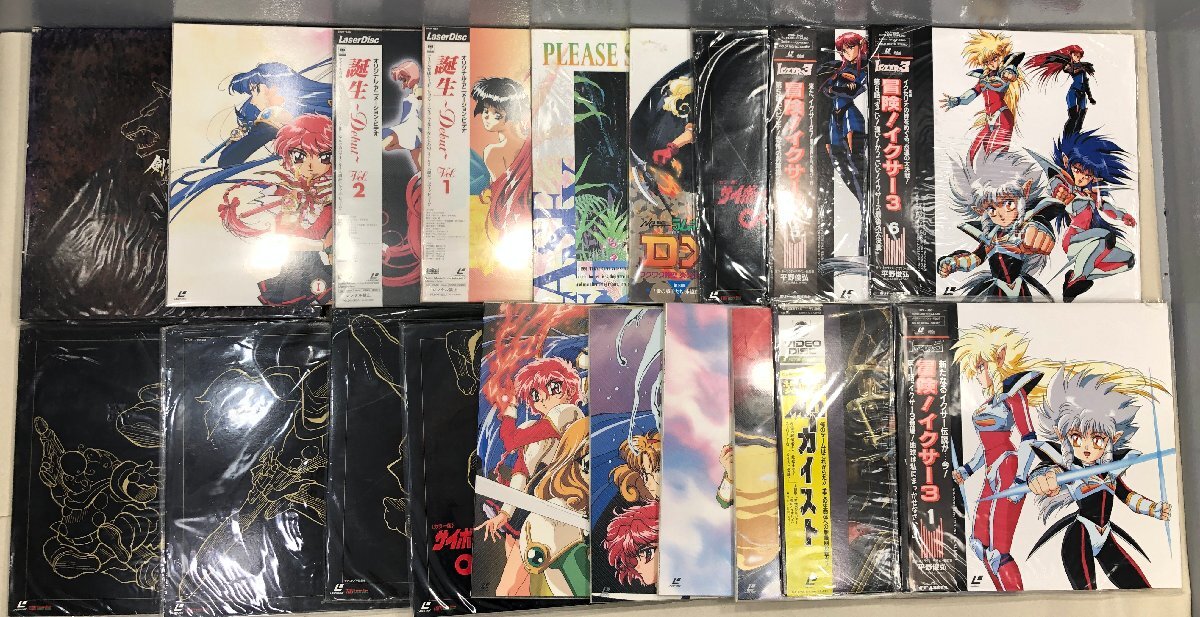 *[1] anime LD laser disk . summarize less responsibility large various subjects complete set of works / Nadia, The Secret of Blue Water / YAMATO etc. including in a package un- possible 1 jpy start 