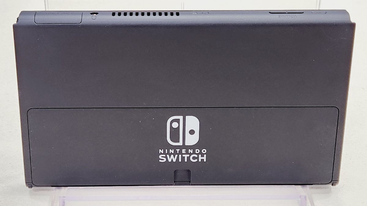 ☆【3】初期化済み Nintendo Switch/ニンテンドースイッチ 有機ELモデル ジョイコン ホワイト 同梱不可 1円スタート_画像4