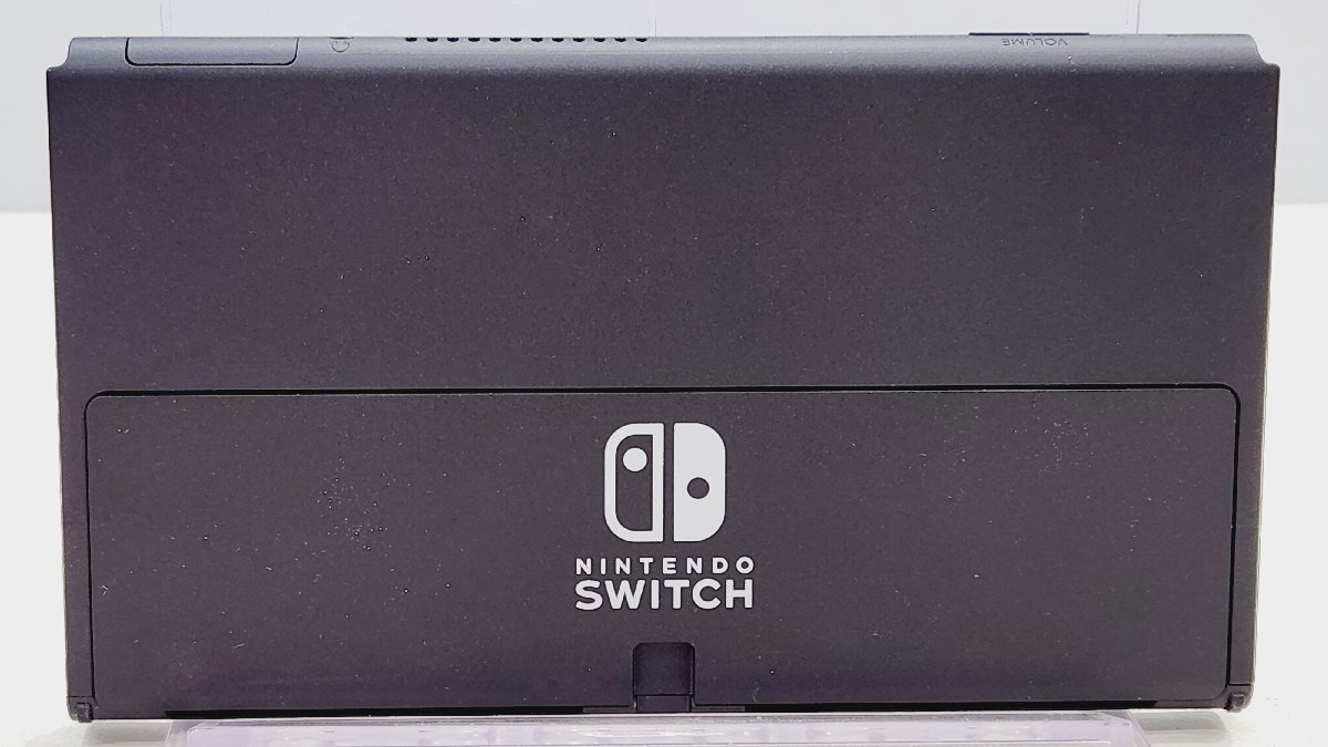 ☆【4】初期化済み Nintendo Switch/ニンテンドースイッチ 有機ELモデル ジョイコン ホワイト 同梱不可 1円スタート_画像4