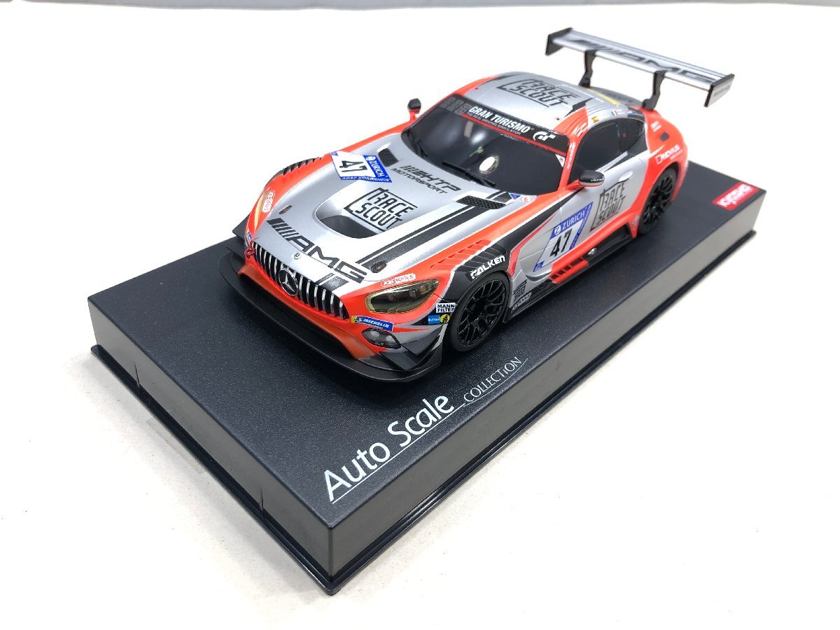 ◇開封品 京商 ASC MR03W-MM メルセデス AMG GT3 No.47 MZP241FRS オートスケールコレクション 同梱不可　1円スタート_画像1