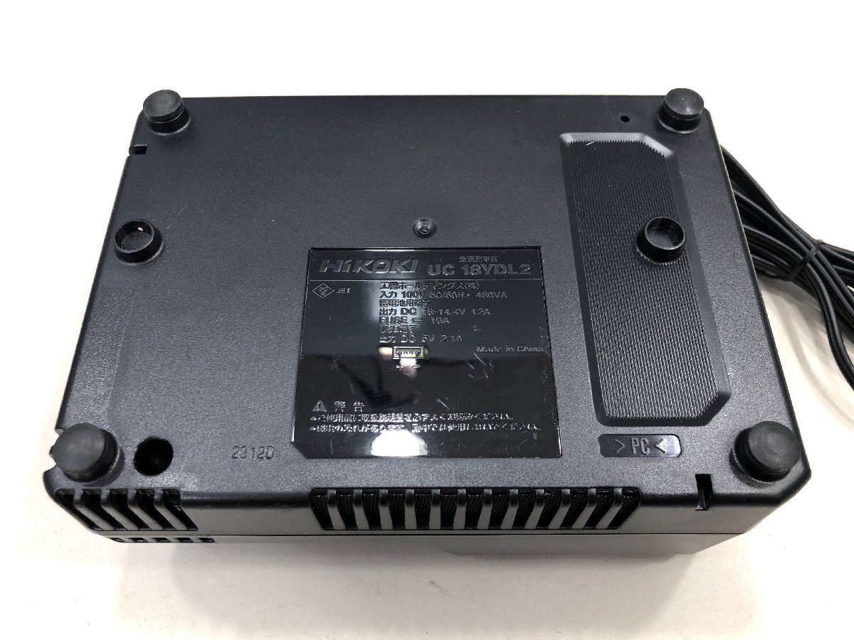 〇HiKOKI ハイコーキ コードレスインパクトレンチ WR18DH 電池 BSL36A18X ２個・急速充電器UC18YDL2 付き 同梱不可 1円スタート