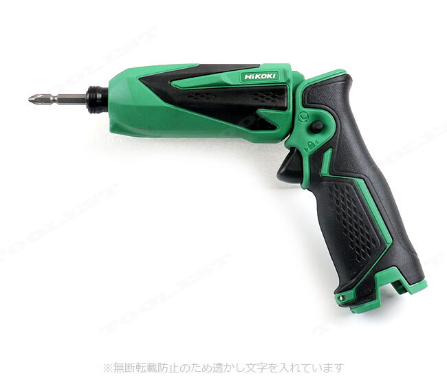 HIKOKI（ハイコーキ）7.2V コードレスインパクトドライバ　WH7DL(NN)　本体のみ（充電池・充電器・ケース別売）※セットばらし品_画像2