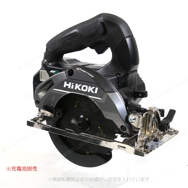 HIKOKI（ハイコーキ）36V　125mmコードレス丸のこ（黒）C3605DA(SK)(NNB)　黒鯱チップソー付　本体のみ（充電池・充電器・ケース別売）_画像2