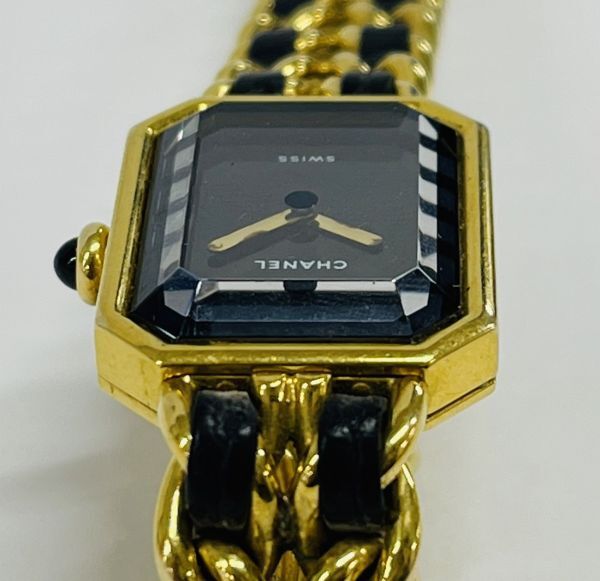 B205-SB2-1183 ◎ CHANEL シャネル プルミエール G 20 M M.G.47693 レディース クォーツ 腕時計の画像7