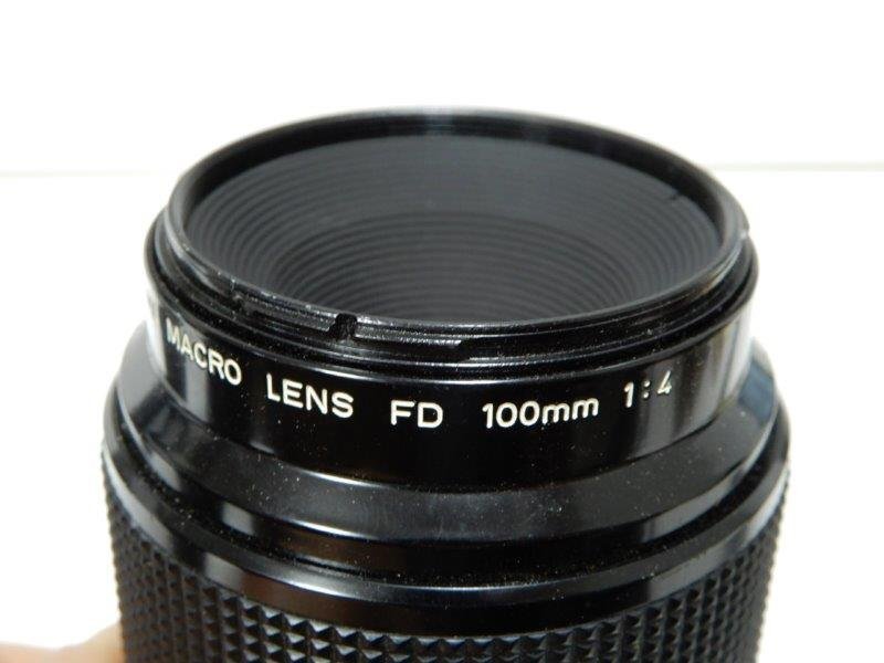 CANON LENS FD 100mm 200mm 1:4 一眼レフカメラ用レンズ 2本セット 0414W10G_画像6