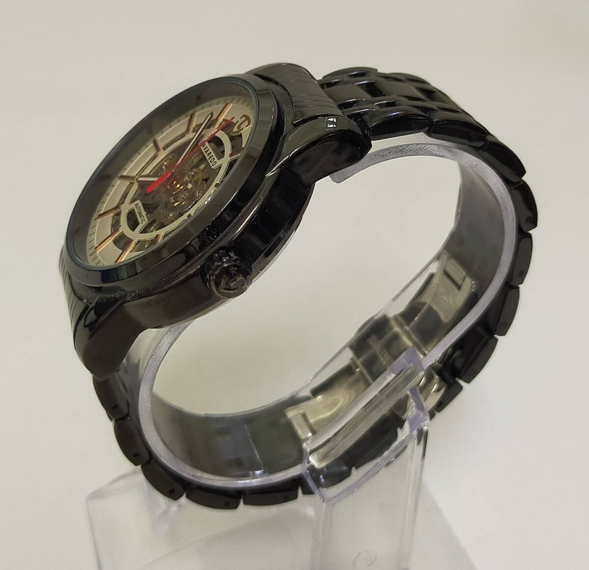 腕時計 LAVAREDO 自動巻き スケルトン 稼働品 ラヴァレードの画像3