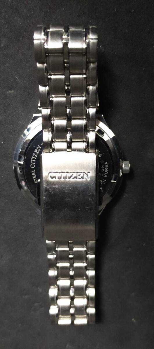 腕時計 CITIZEN Eco-Drive E110-K002745 ソーラー シェル文字盤 稼働品 シチズン エコドライブ _画像5