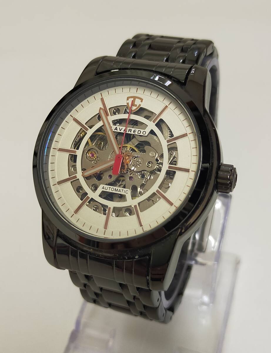 腕時計 LAVAREDO 自動巻き スケルトン 稼働品 ラヴァレードの画像1
