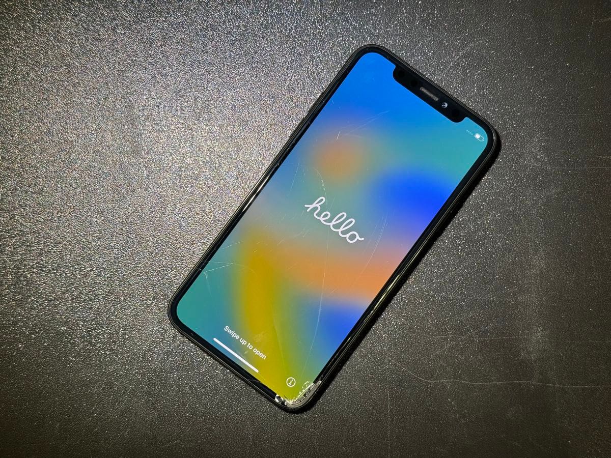 Apple iPhone X 256GB スペースグレイ ジャンク 画面割れ Apple iPhone X 256GB スペースグレイ ジャンク 画面割れ