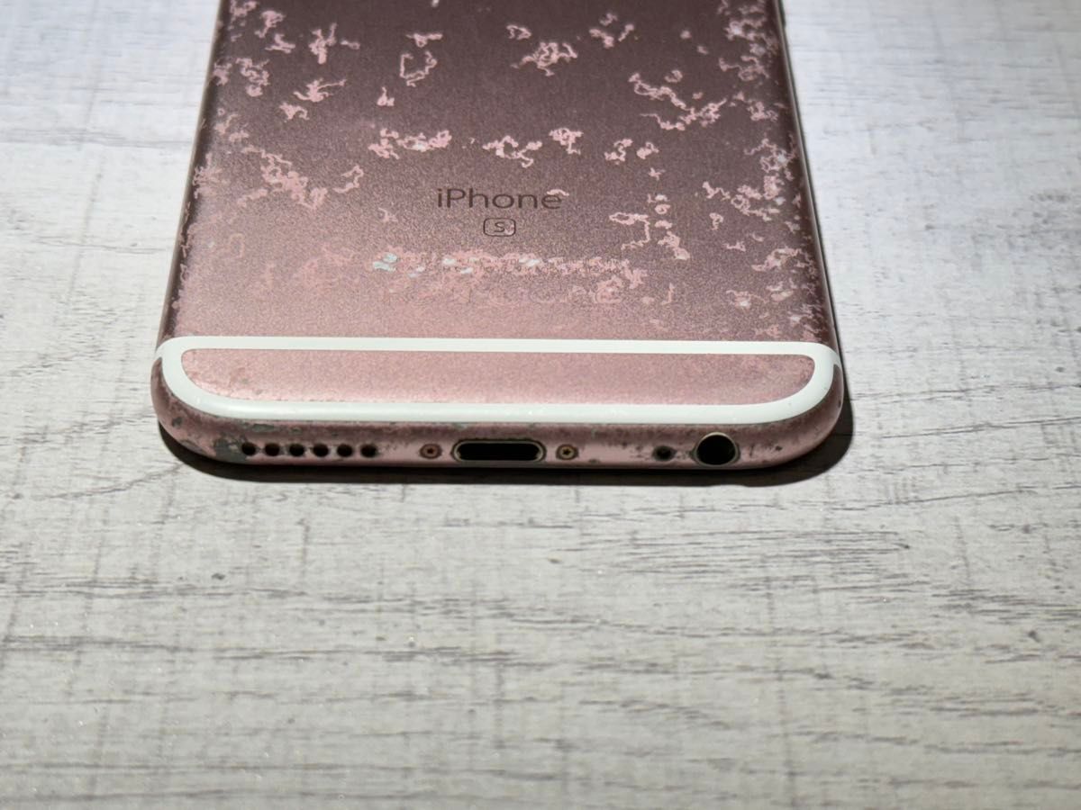iPhone 6s RoseGold 64GB SIMフリー ローズゴールド ピンク H17