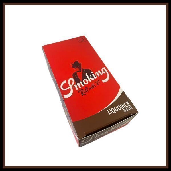 【送料無料】 Smoking Liquorice スモーキング リコリス ペーパー 10個セット  手巻き タバコ 煙草 ローリングペーパー B681の画像2