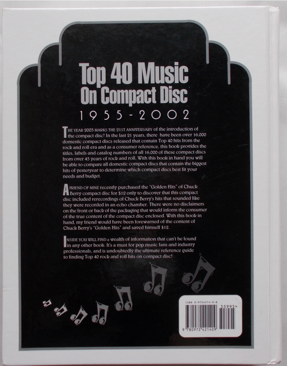洋書　Pat Downey著　”TOP　40　MUSIC ON COMPACT DISC　1955-2002”　9ｔｈ　ＥＤＩＴＩＯＮ_画像4