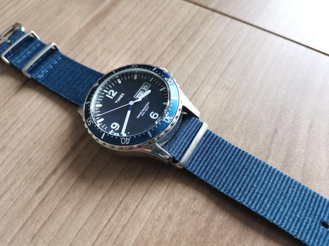  редкий TIMEX J.CREW ANDROS батарейка новый товар заменен + изменение ремень # L.L.Bean TODD SNYDERtodosna Ida -nai гель ke-bonA.P.C.