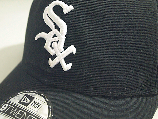 ニューエラ NEW ERA MLB ストラップバックキャップ 帽子 9TWENTY CORE CLASSIC REPLICA シカゴ ホワイトソックス ブラック_画像9