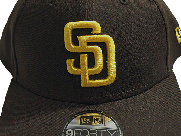 ニューエラ NEW ERA MLB ストラップバックキャップ 帽子 9FORTY MLB THE LEAGUE サンディエゴ パドレス ブラウン_画像10