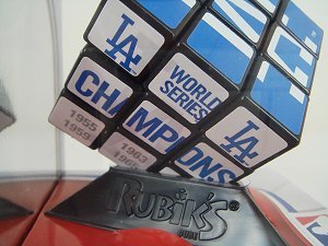  редкий *Dodgersdoja-s кубик Рубика сокровище неиспользуемый товар победа год бейсбол Baseball запад набережная LA приобретение редкий предмет на данный момент товар только новый товар 