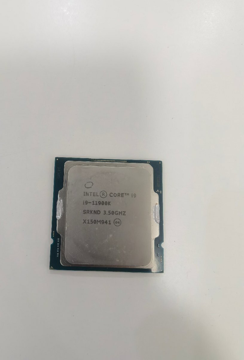 Intel CPU Core i9 11900K LGA【中古】CPUの画像1