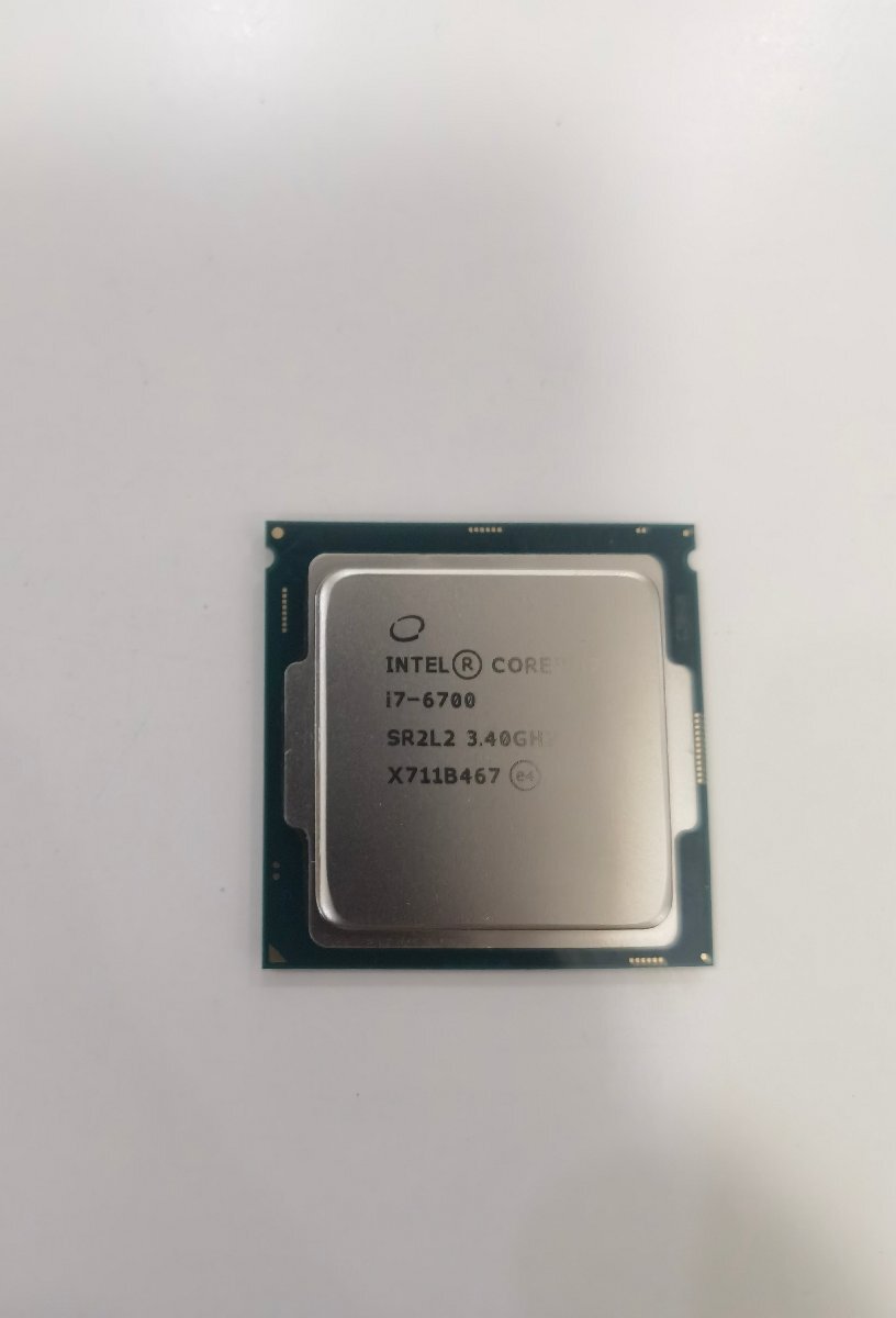 Intel CPU Core i7 6700 LGA【中古】CPUの画像1