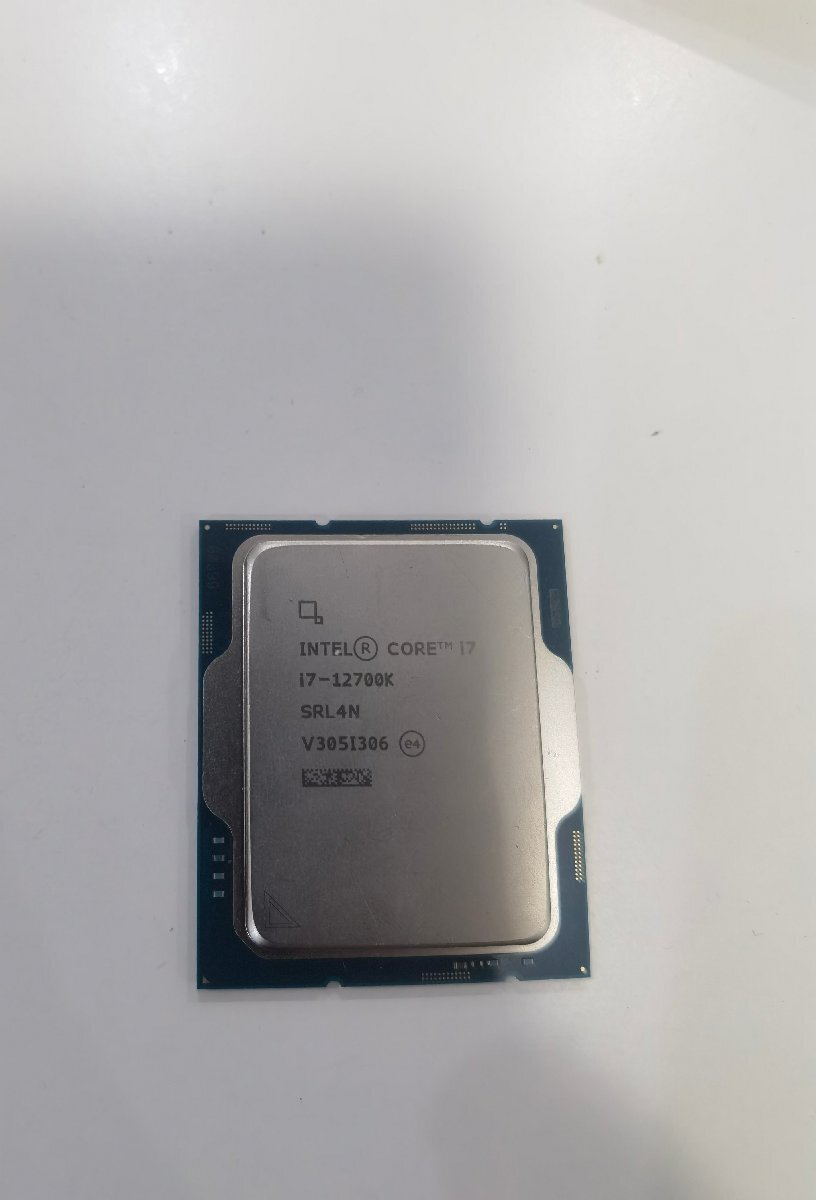 Intel CPU Core i7 12700K LGA【中古】CPU_画像1