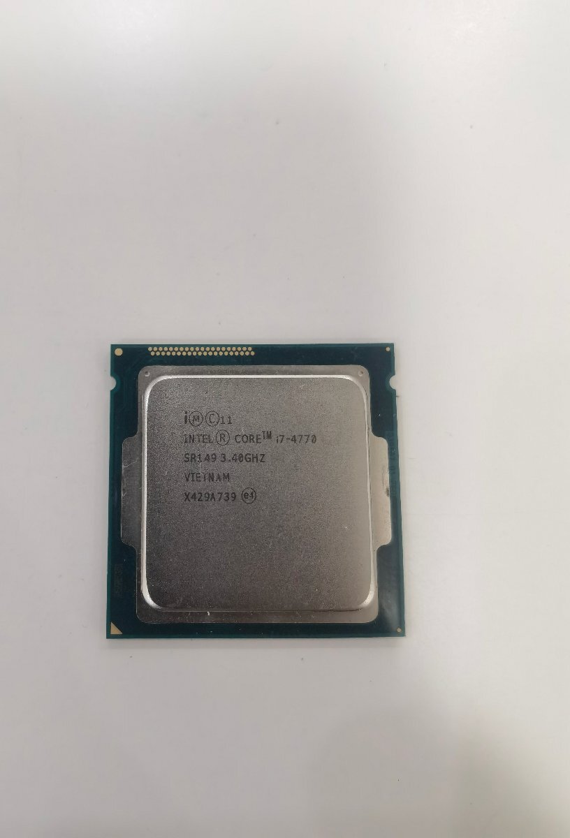 Intel CPU Core i7 4770 LGA【中古】CPUの画像1
