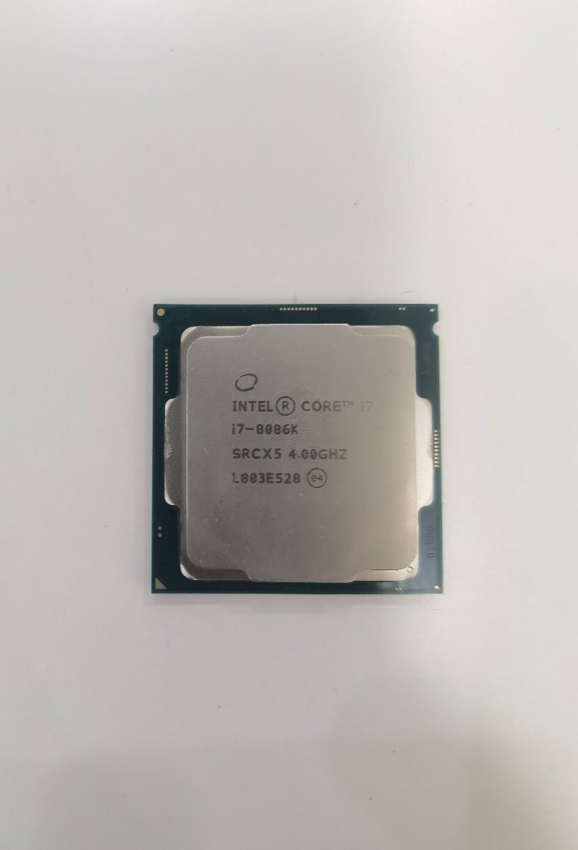 Intel CPU Core i7 8086K LGA【中古】CPU_画像1