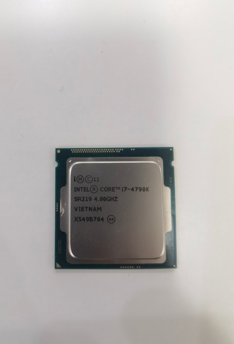 Intel CPU Core i7 4790K LGA【中古】CPU_画像1