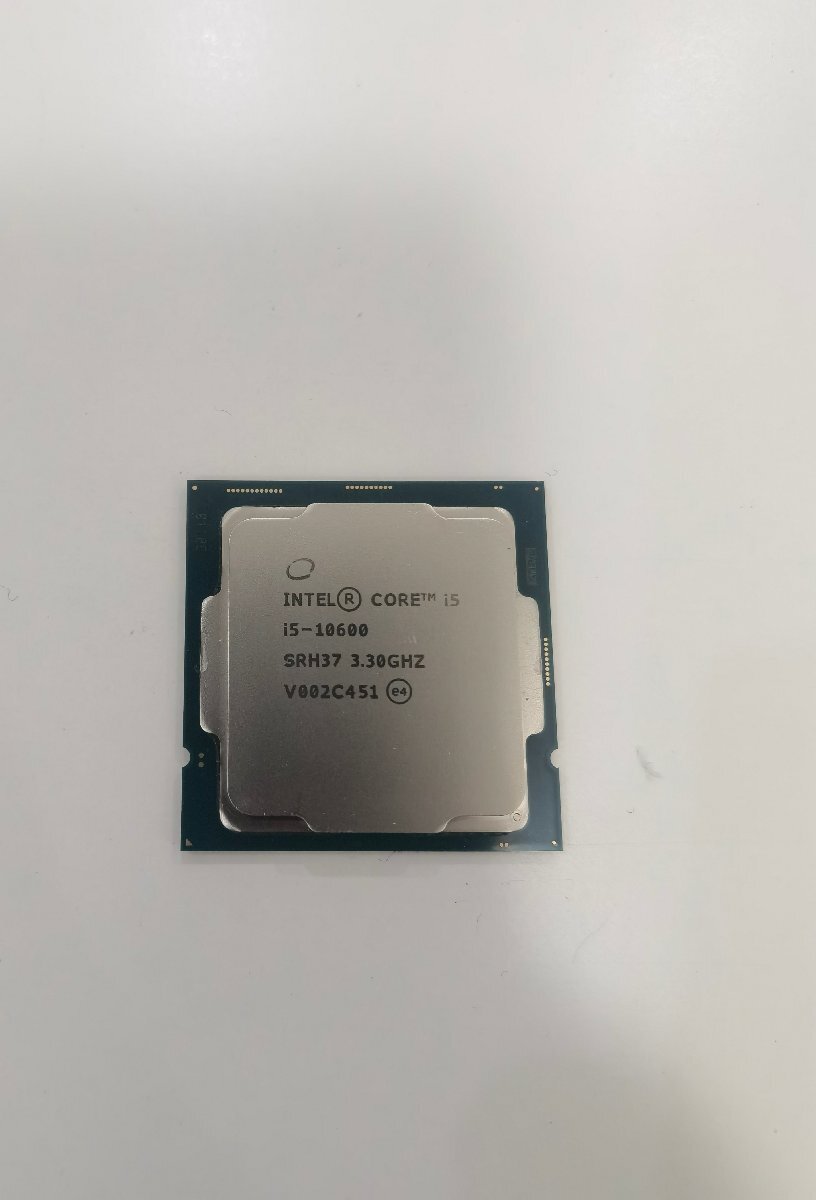 Intel CPU Core i5 10600 LGA【中古】CPU_画像1