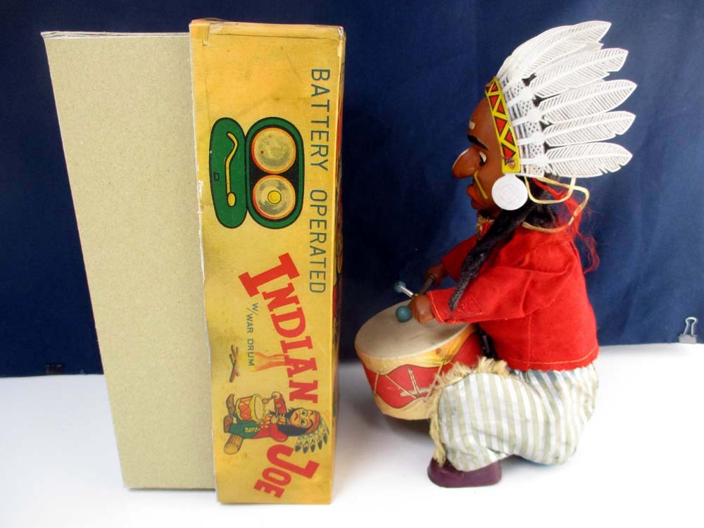 アルプス1950年代製 　INDIAN JOE 完動品　高さ約28cm _画像7