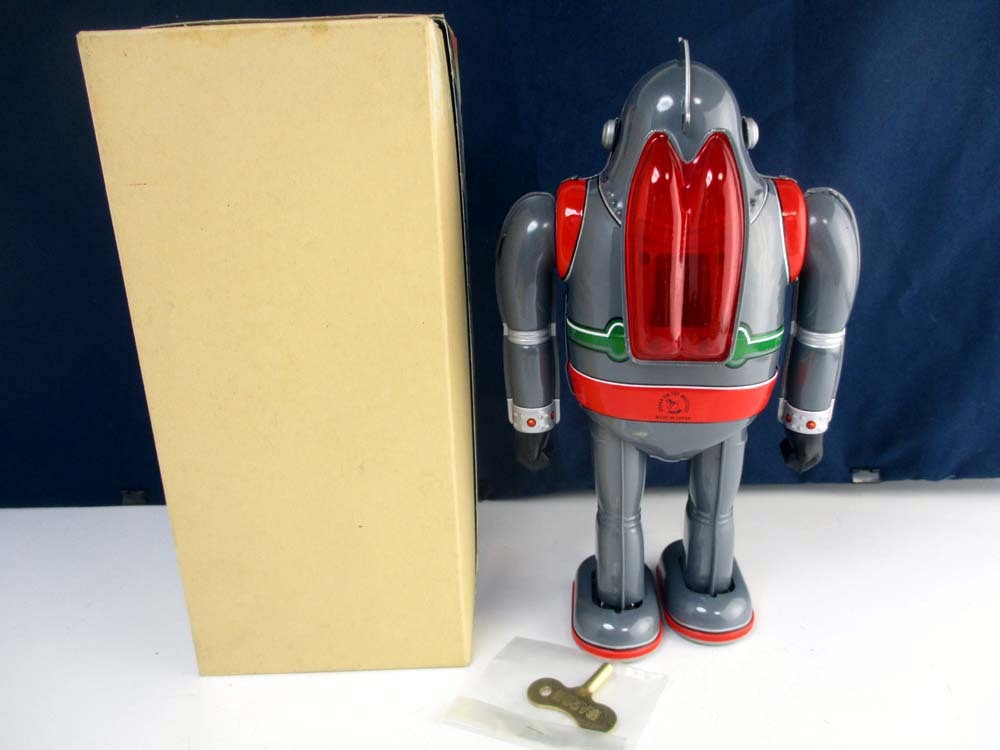 大阪ブリキ玩具資料室　Osaka Tin Toy　復刻限定製造版　鉄人２８号　No.3 箱付き未使用極美品　高さ約25ｃｍ_画像5