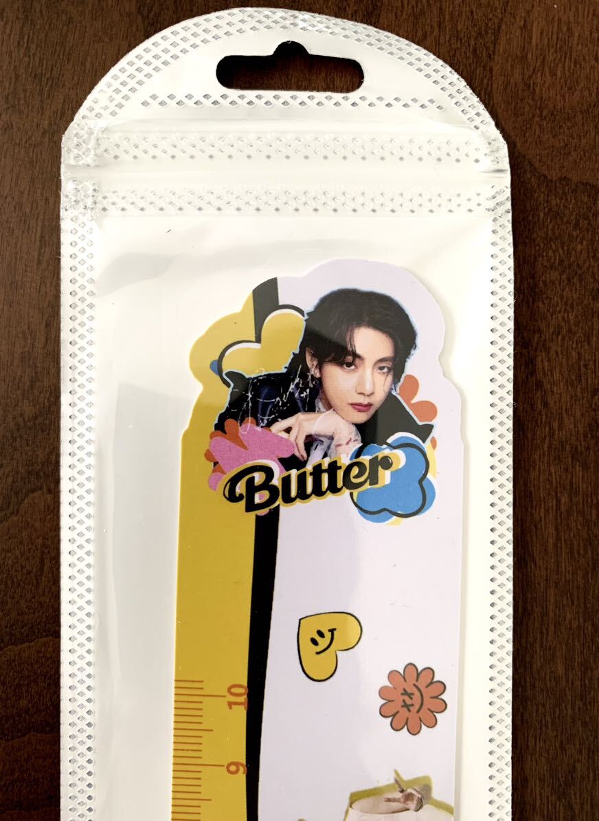 BTS/防弾少年団　定規 物差し ルーラー 10cm Butter V_画像3