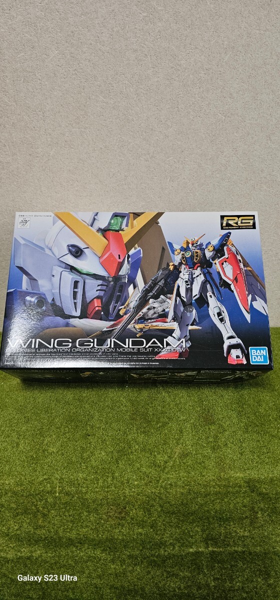 RG Wing Gundam часть покраска конечный продукт 