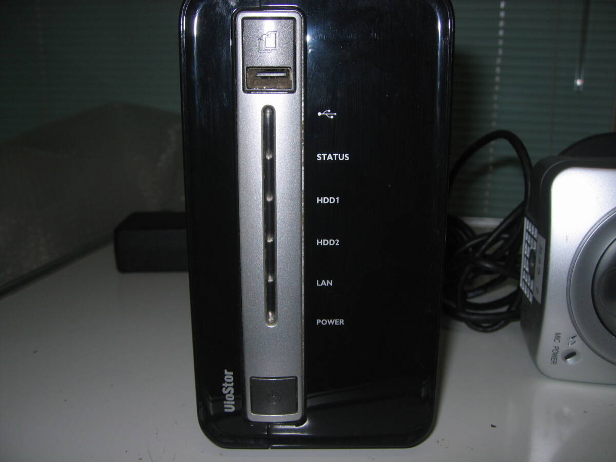 ネットワークデジタルレコーダー　VioStor-2004L Panasonicカメラ2台セット動作未確認ジャンクで