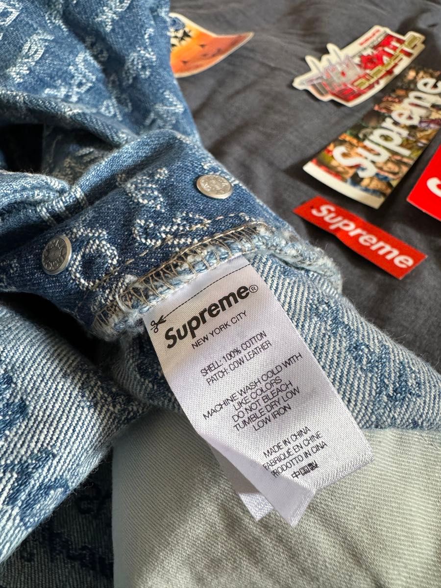 Supreme 22FW Multi Type Jacquard Denim Jean マルチタイプ Supreme 22FW Multi Type Jacquard Denim Jean マルチタイプ