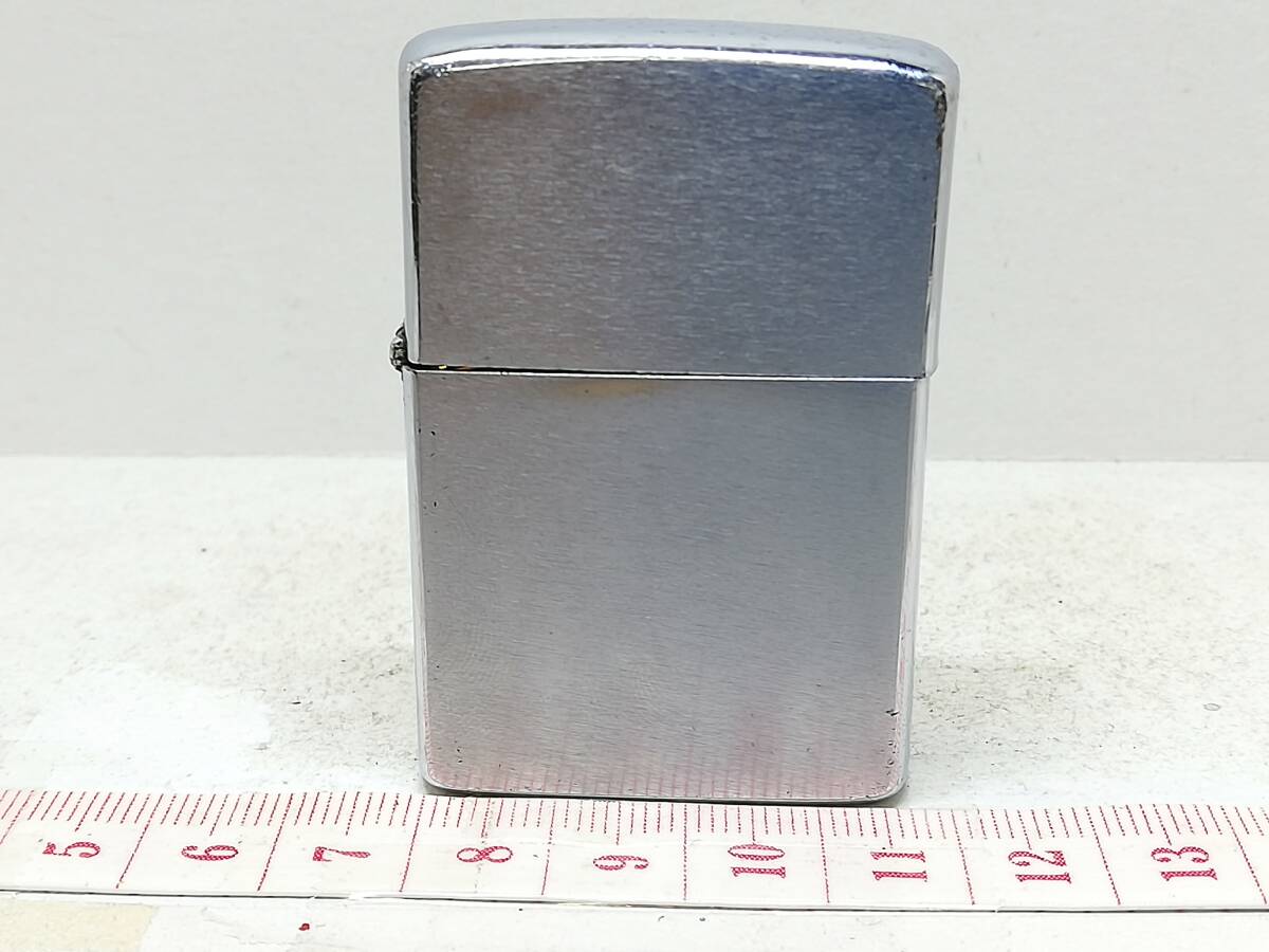 D242-103G　ZIPPO/ジッポー　オイルライター　クロームヘアライン　1982年製　ゴールドインサイドユニット【中古品】_画像3