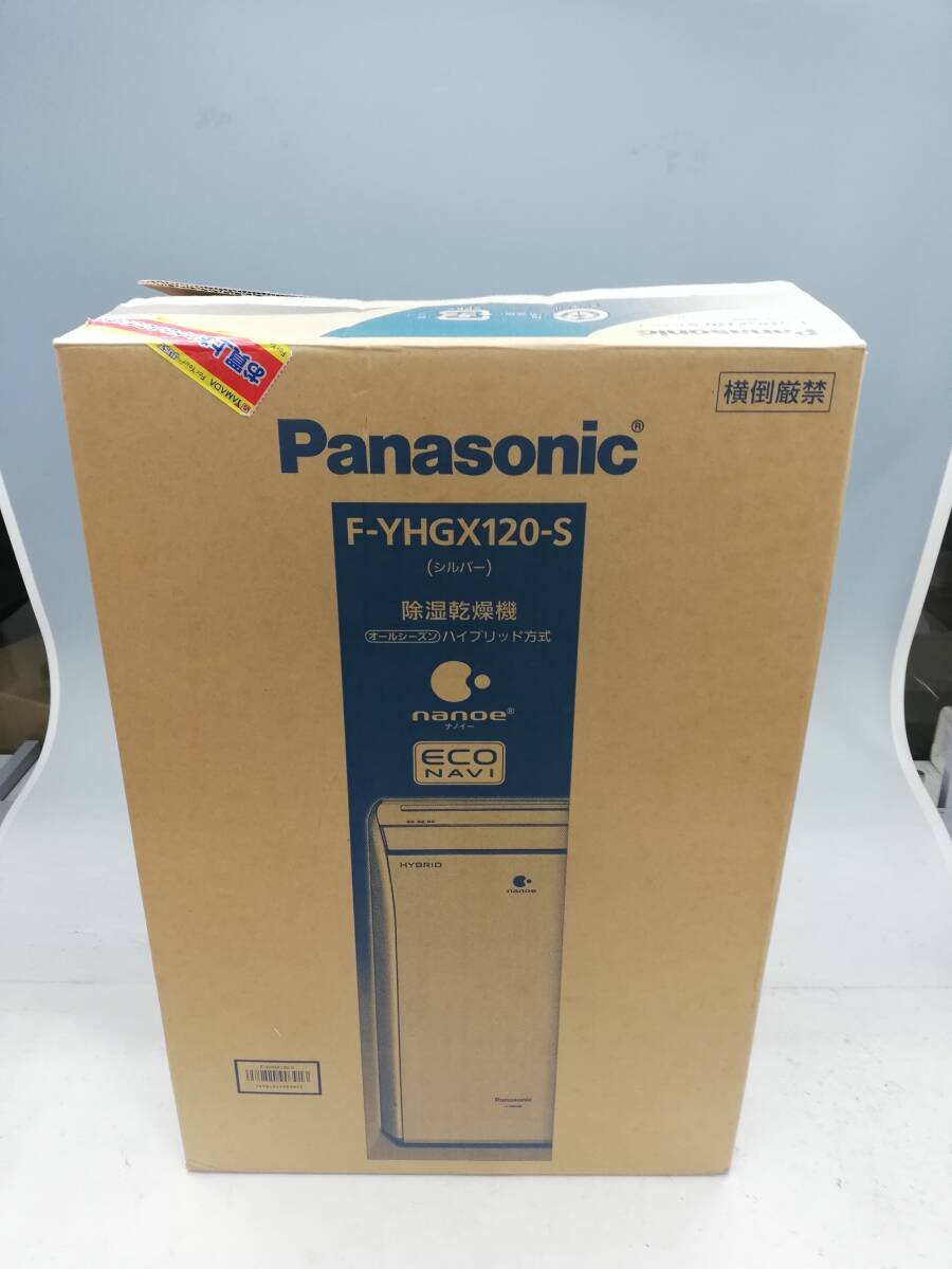 J243-37[ рабочее состояние подтверждено ]Panasonic/ Panasonic осушение сушильная машина F-YHGX120 белый / серебряный [ б/у товар ]