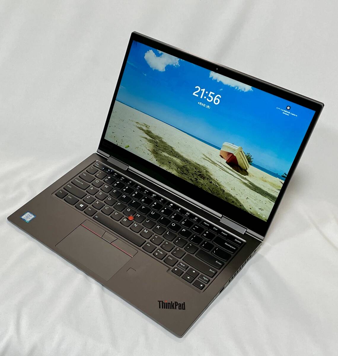 未使用近い ThinkPad X1 Yoga Gen4 - MS Office 2021付き - CPU i7 / MEM 16GB / SSD 512GB / 2K LCD / Win11 Pro64の画像1