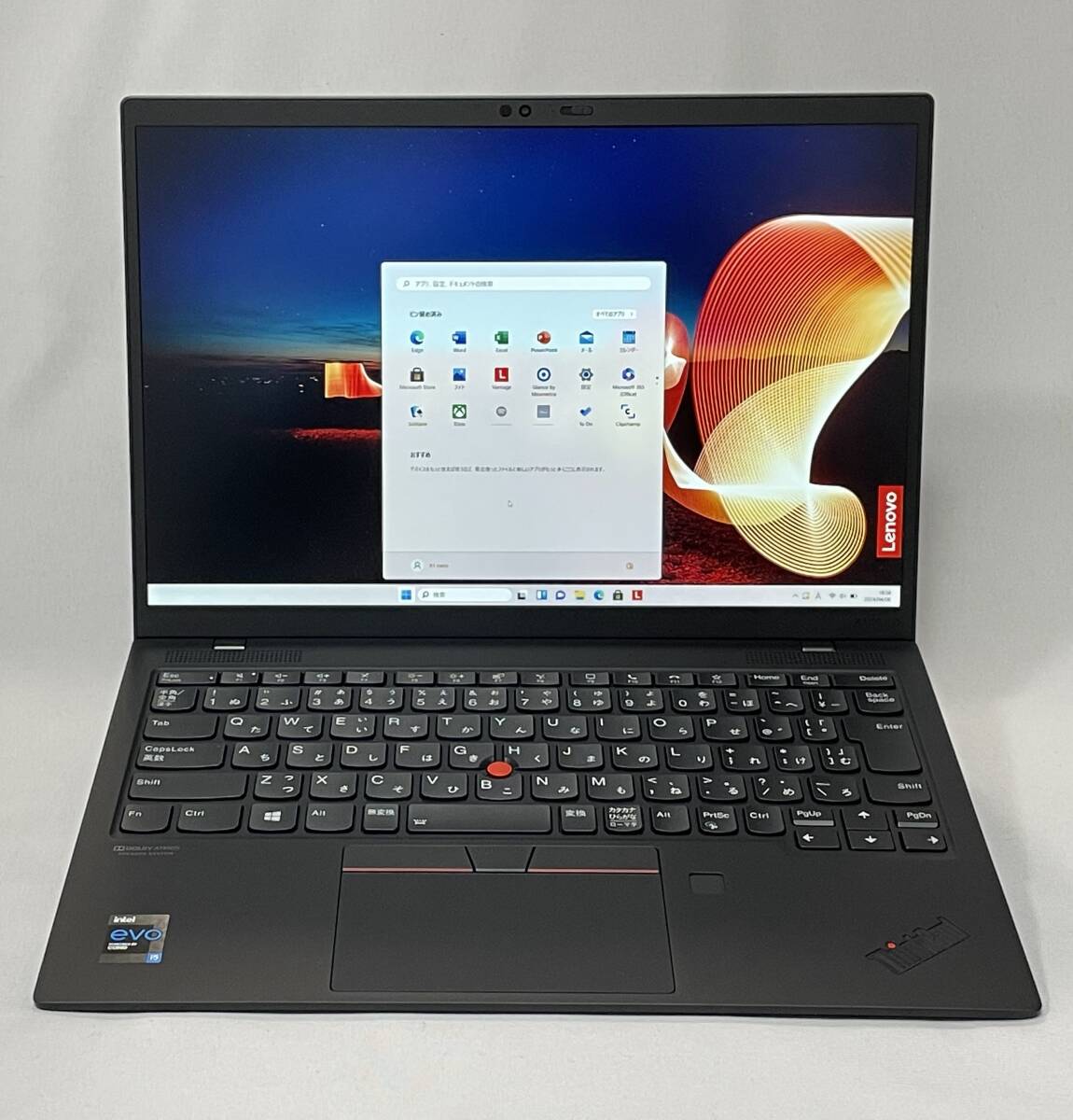 安い 軽い907g ThinkPad X1 nano Gen1 - MS Office 2021 - CPU i5 / MEM 8GB / 顔認証対応カメラー / SSD 1TB / Win11 Proの画像2
